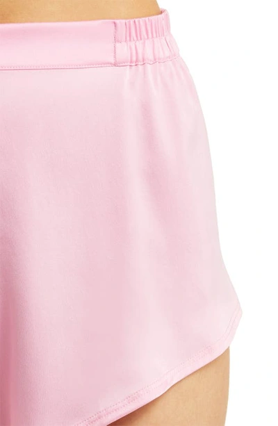 Shop Lunya Washable Silk Short Pajamas In Etude Pink
