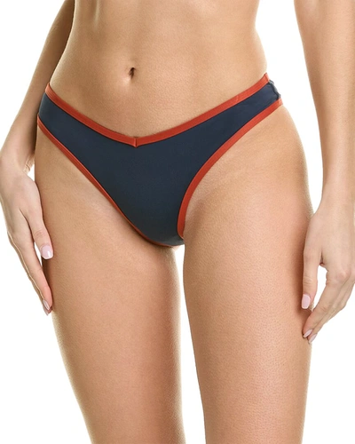 Shop Weworewhat Delilah Bikini Bottom In Blue