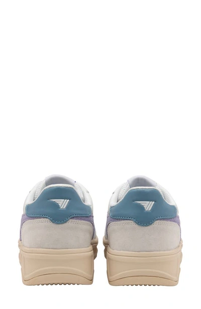 Shop Gola Topspin Sneaker In White/ Lavender/ Iceberg