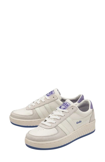 Shop Gola Grandslam 88 Sneaker In White/ White/ Lavender