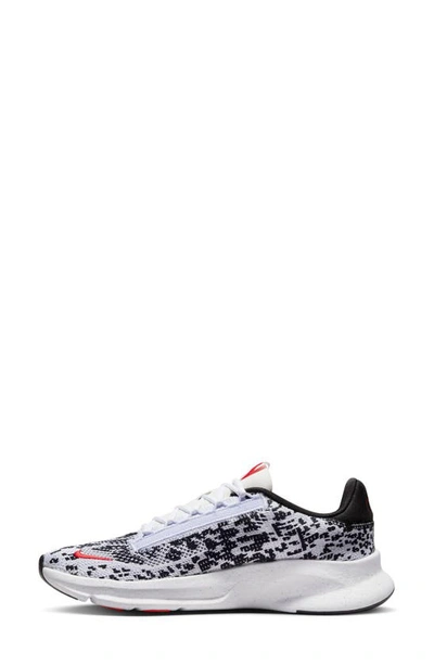 Shop Nike Superrep Go 3 Flyknit Running Shoe In White/ Red/ Black/ Grey