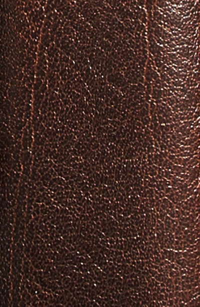 Torino Burnished Leather Belt In Brown