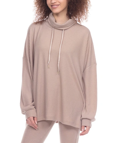 Shop Honeydew Intimates Lounge Pro Pullover In Brown