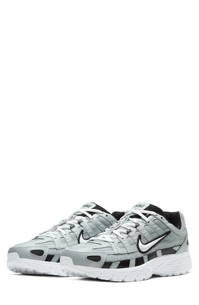 Shop Nike P-6000 Sneaker In Pure Platinum/ White/ Black