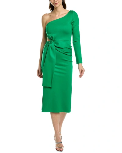 Shop Alexis Royale Midi Dress In Green