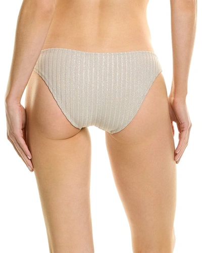 Solid & Striped The Eva Bikini Bottom In Silver