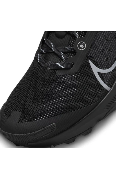 Shop Nike React Terra Kiger 9 Sneaker In Black/ Silver/ Cool Grey