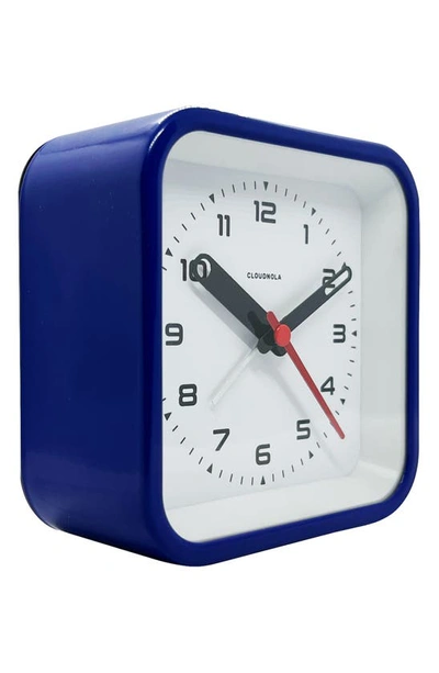 Shop Cloudnola Railway Alarm Clock In Blue