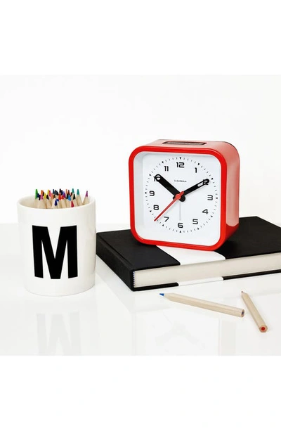 Cloudnola Railway Alarm Clock In Red