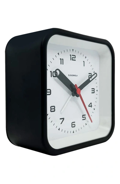 Shop Cloudnola Railway Alarm Clock In Black
