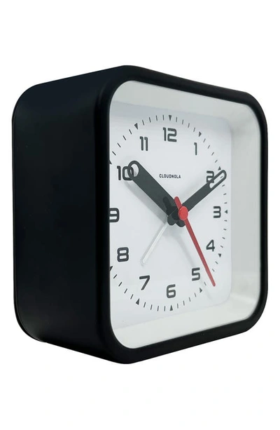 Cloudnola Railway Alarm Clock In Black