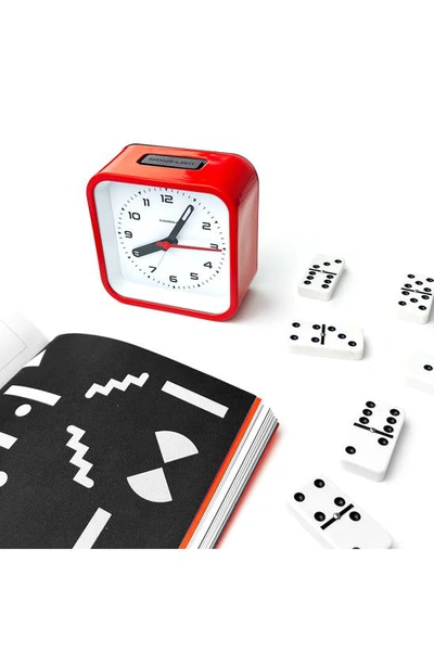 Shop Cloudnola Railway Alarm Clock In Red