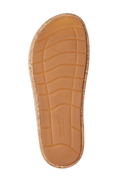 Shop Earth ® Scout Platform Slide Sandal In Dark Natural