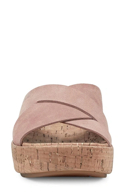 Shop Earth ® Scout Platform Slide Sandal In Light Pink