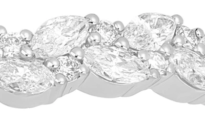 Bony Levy Getty Diamond Floral Stackable Ring In 18k White Gold