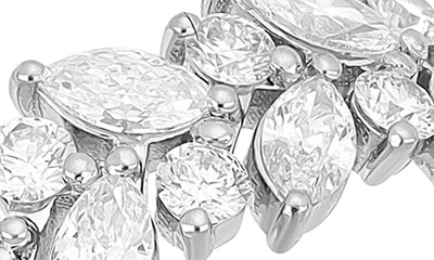 Bony Levy Getty Floral Diamond Stacking Ring In 18k White Gold