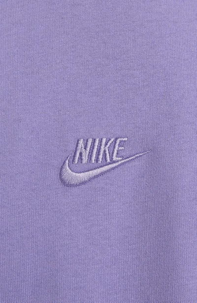 Shop Nike Premium Essential Cotton T-shirt In Space Purple