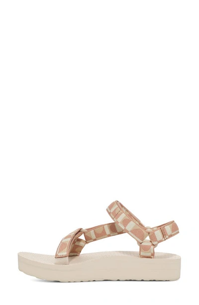 Shop Teva Midform Universal Sandal In Bounce Maple Sugar