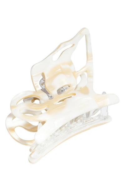Shop France Luxe Cutout Jaw Hair Clip In Alba