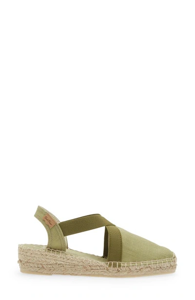 Shop Toni Pons Verona Wedge Espadrille In Oliva/olive