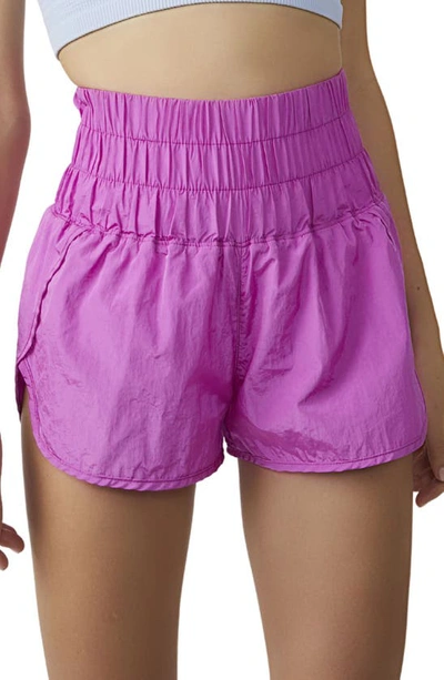 Shop Fp Movement By Free People The Way Home Shorts In Neon Magenta
