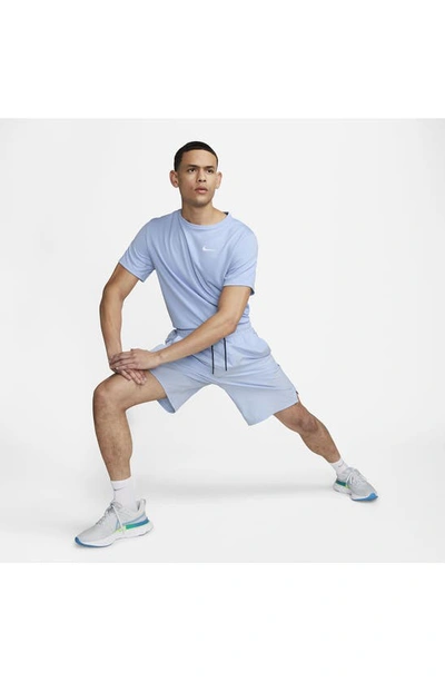 Shop Nike Dri-fit Unlimited Training Shorts In Cobalt/ Black