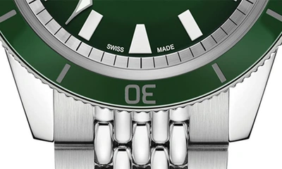 Shop Rado Captain Cook Bracelet Watch, 43 Mm In Stainless Steel