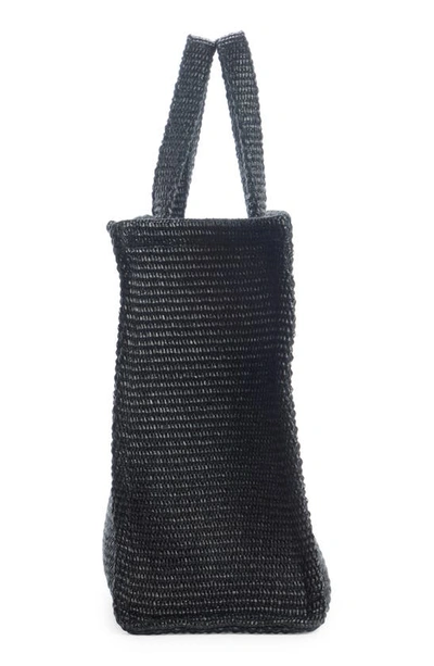 Shop Givenchy Large G-tote Basket Woven Tote In Black