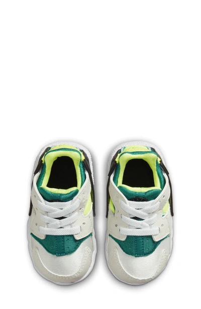 Shop Nike Huarache Run Sneaker In Phantom/ Spruce/ Black/ Volt