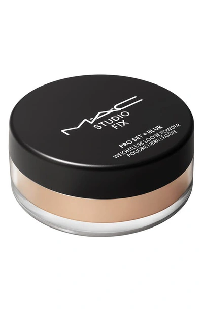 Mac Cosmetics Studio Fix Pro Set + Blur Weightless Loose Powder In 05medium Deep