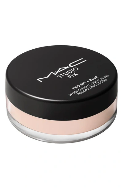Shop Mac Cosmetics Studio Fix Pro Set + Blur Weightless Loose Powder In 03light