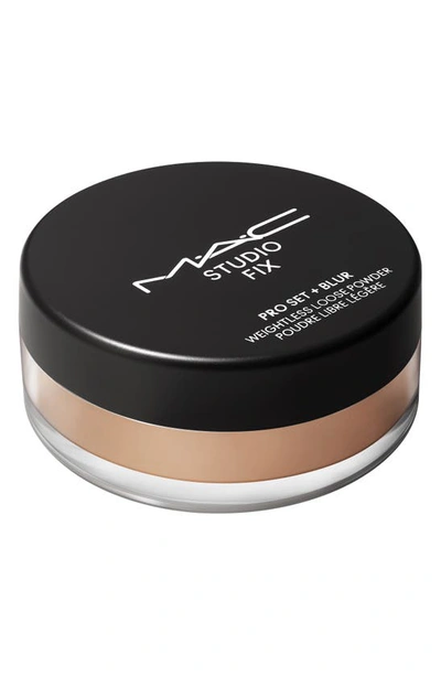 Shop Mac Cosmetics Studio Fix Pro Set + Blur Weightless Loose Powder In 06dark
