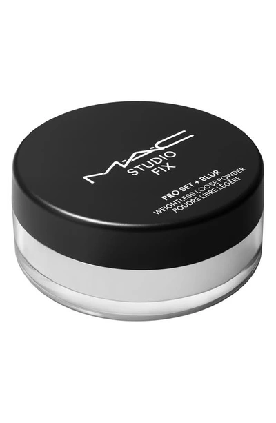 Shop Mac Cosmetics Studio Fix Pro Set + Blur Weightless Loose Powder In 01translucent