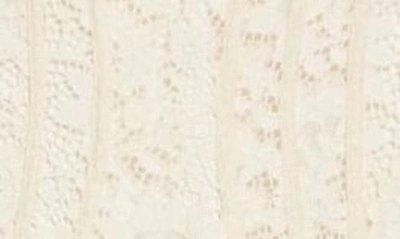 Zimmermann Devi Lace Long-sleeve Midi Dress In Cream