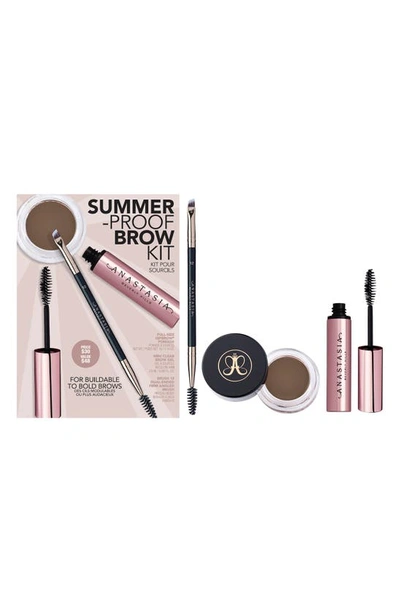 Shop Anastasia Beverly Hills Summer-proof Brow Kit (limited Edition) Usd $48 Value In Soft Brown