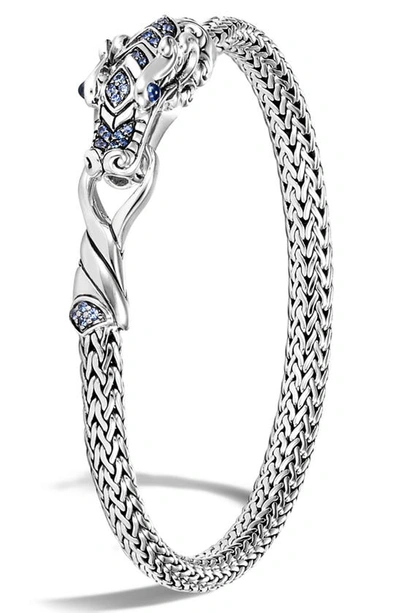 Shop John Hardy Legends Naga Station Bracelet In Blue