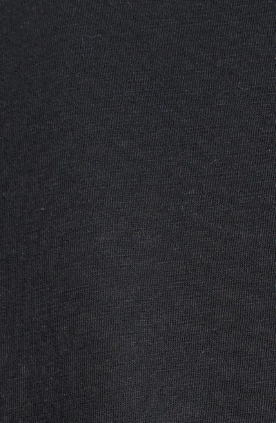 Rag & Bone Surplus Stretch Modal And Cotton-blend Jersey T-shirt In Blk