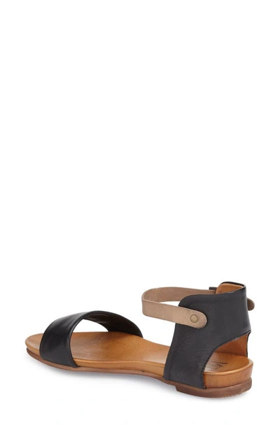 Shop Miz Mooz Alanis Flat Sandal In Black