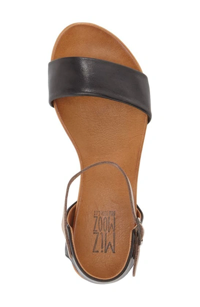 Miz Mooz Alanis Flat Sandal In Black