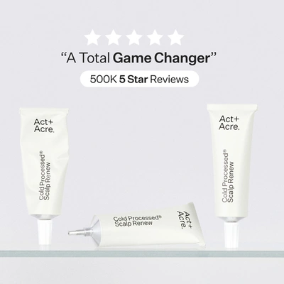 Act+acre Cold Processed Scalp Renew 35ml In Default Title