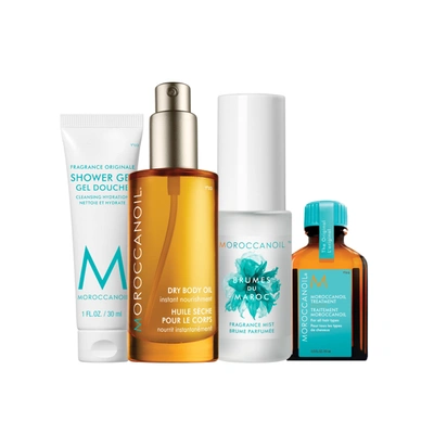 Shop Moroccanoil Dive Into Hydration Head To Toe Set In Default Title