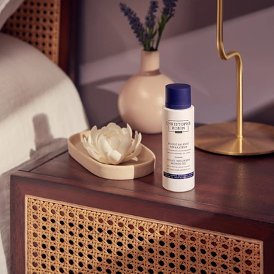 Christophe Robin Night Recovery Monoi Oil With White Lotus Flower In Default Title