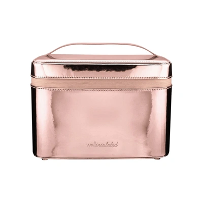 Shop Wellinsulated Performance Beauty Case In Rose Gold