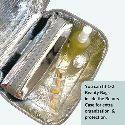 Wellinsulated Performance Beauty Case In Silver