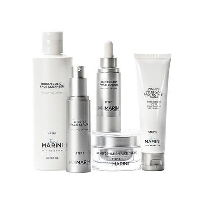 Shop Jan Marini Skin Care Management System Normal Or Combination Skin With Marini Physical Protectant Spf 45 In Default Title