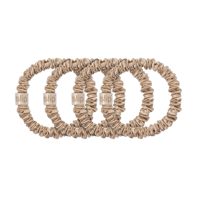 Slip Skinny Scrunchies In Blonde