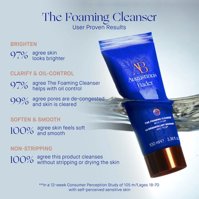 Shop Augustinus Bader The Foaming Cleanser In Default Title