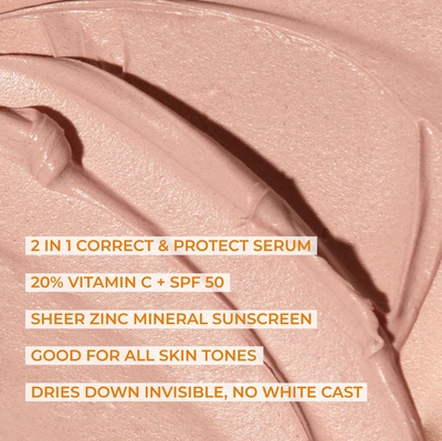 Shop Beautystat Universal C Skin Refiner Vitamin C Serum + Spf 50 Mineral Sunscreen In Default Title
