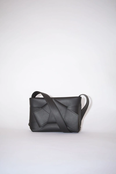 Shop Acne Studios Women Musubi Shoulder Bag In Black