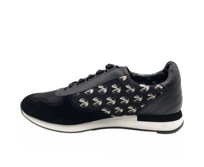 Bally Men's Consumers Nylon / Leather / Suede Lace Up Sneaker In Black